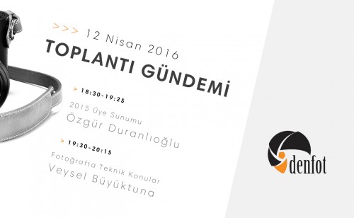 Denfot 12 Nisan 2016 Haftalık Programı