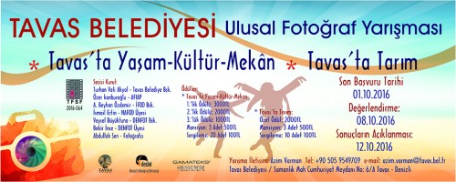 Tavas Belediyesi Ulusal Fotoğraf Yarışması