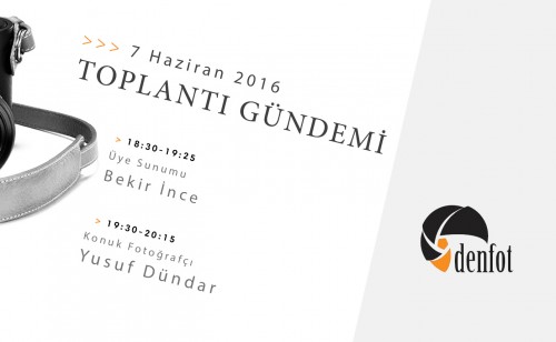 Denfot 7 Haziran 2016 Haftalık Programı