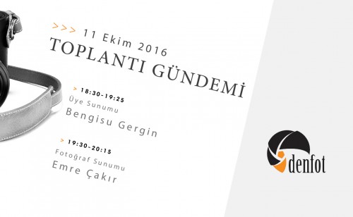 Denfot 11 Ekim 2016 Haftalık Programı