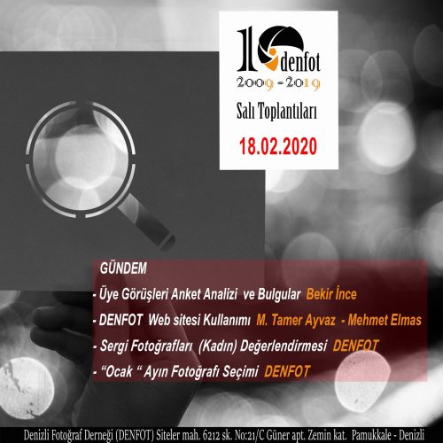 18.02.2020 Haftalık Program