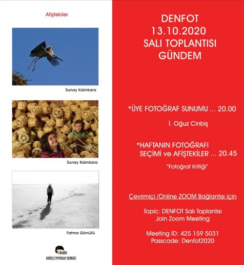 13.10.2020 Sunum Programı