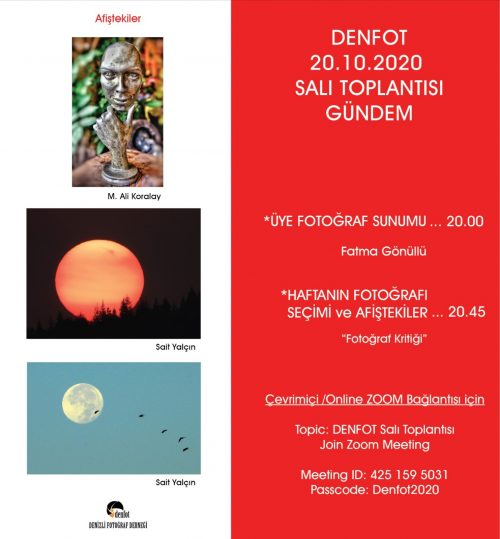 20.10.2020 Sunum Programı