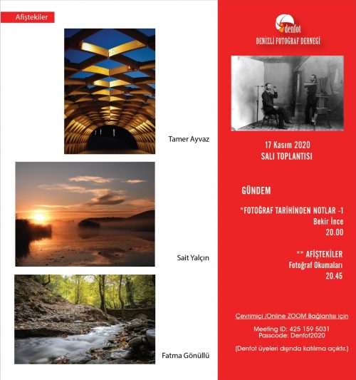 17.11.2020 Sunum Programı