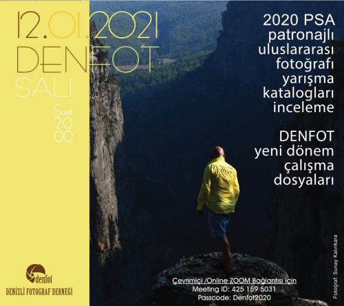 12.01.2021 Sunum Programı