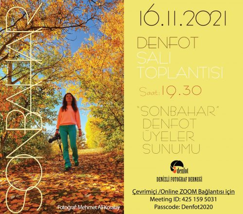 16.11.2021 Sunum Programı