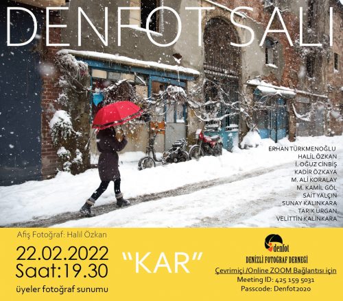 22.02.2022 Sunum Programı