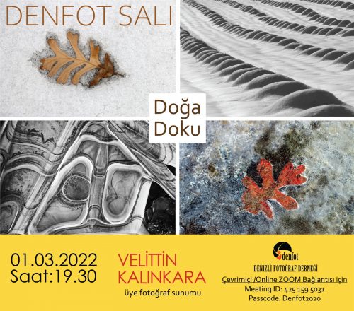 01.03.2022 Sunum Programı