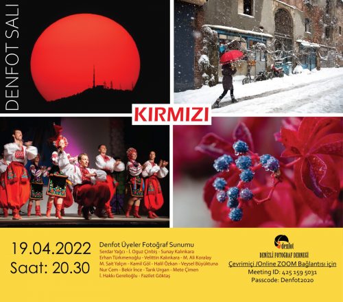 19.04.2022 Sunum Programı