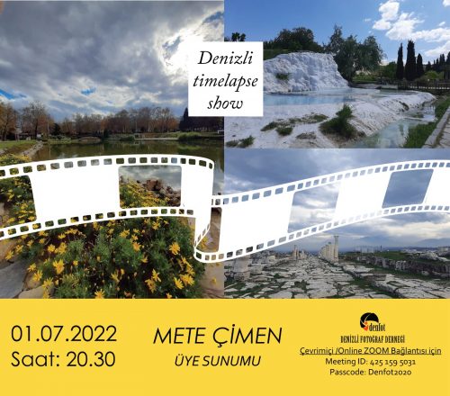 01.07.2022 Sunum Programı