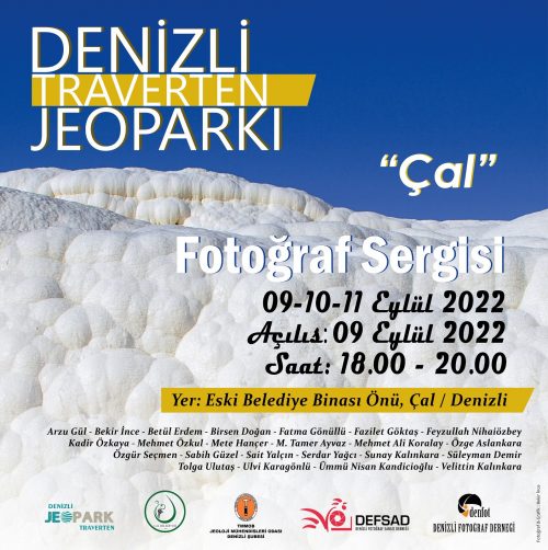 Denizli Traverten Jeoparkı Fotoğraf Sergisi